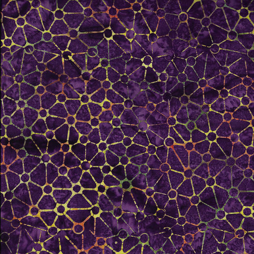 Murano Batiks - Purple Geo Triangles - from Blank Quilting