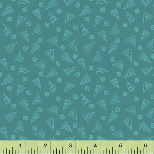 Windham Fabrics - Fiesta Triangles in Lapis