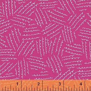 Windham Fabarics - It's a Hoot Squiggles in Pink
