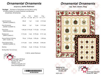 Ornamental Ornaments - Jackie Robinson - Animas Quilts