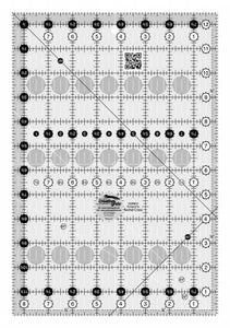 Creative Grids Ruler - 8 1/2" X 12 1/2"