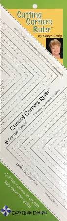 Cutting Corners Ruler - Sharyn Craig - Cozy Quilt Designs