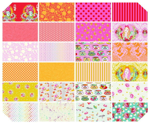 Tula Pink - Curiouser & Curiouser - Wonder Fat Quarter Bundle - Free Spirit Fabrics
