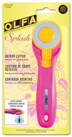 45 MM Rotary Cutter in Fairy Floss Pink - from Olfa
