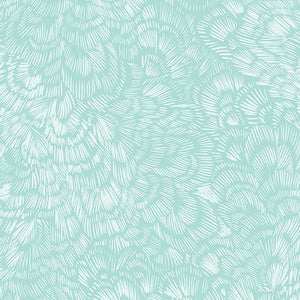Circle of Butterflies - Fresca Tonal Light Azure - Jackie Robinson - Animas Quilt Design - Benartex Fabrics