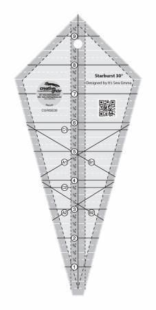 Creative Grids - Starburst 30 Degree Ruler - It's Sew Emma