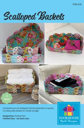 Scalloped Basket Pattern - Poorhouse Quilt Designs