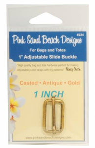 Adjustable Slide Buckle - Pink Sand Beach Designs