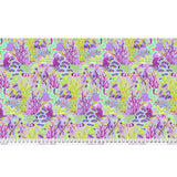 Tula Pink - Floral Reef - Reef What You Sew - Ultraviolet - Free Spirit Fabrics