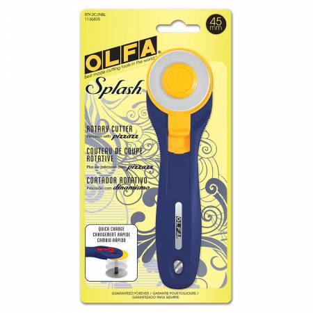 45 MM Rotary Cutter in Navy Blue- from Olfa