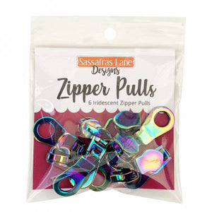 Iridescent Zipper Pulls - Sassafras Lane Designs