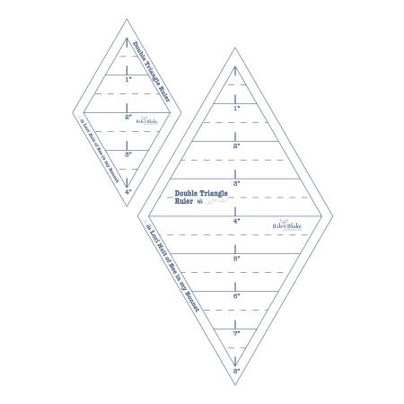 Lori Holt - Double Triangle Ruler  - Riley Blake Designs