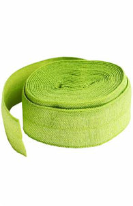 By Annie - Fold Over Elastic Apple Green