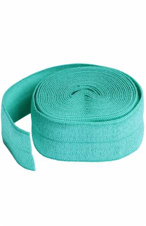By Annie - Fold Over Elastic Turquoise