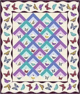 Butterfly Ballet - Jackie Robinson - Animas Quilt Design