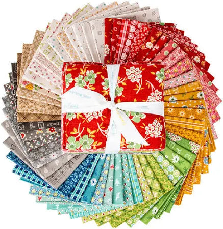 Lori Holt - Hometown Holiday - Fat Quarter Bundle From Riley Blake Designs