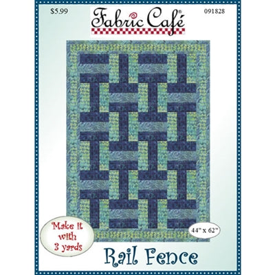 Rail Fence- Fabric Cafe, Donna Robertson