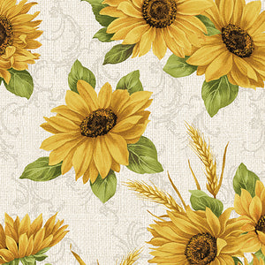 Benartex - Accent on Sunflowers - Sunflower Meadow Linen