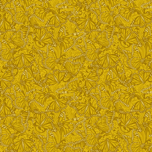 Benartex - Accent on Sunflowers - Butterfly Fields Gold