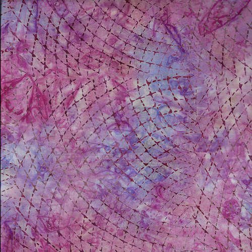 Murano Batik- Pink Stitch Design - from Blank Quilting