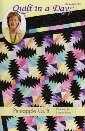 Pineapple Quilt, Eleanor Burns, Quilt in a Day
