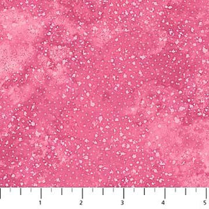 Northcott Artisan Spirt Ambience  - Confetti Texture in Hibiscus
