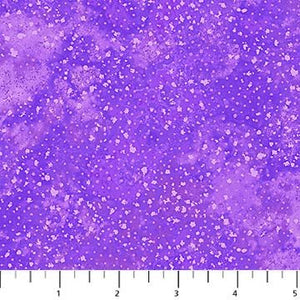Northcott Artisan Spirit Ambience - Confetti Texture in Violet