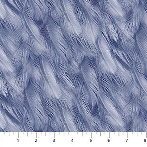 The Great Blue-Jacaranda Feathers - Northcott
