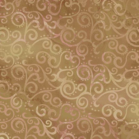 Ombre Scroll in Camel- from QT Fabrics
