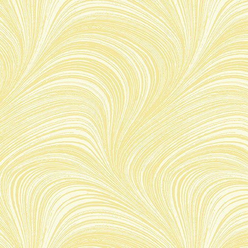 Benartex - Lemon Yellow Wave Texture