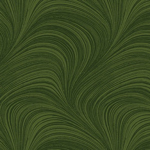 Benartex Wave Texture - Forest Green