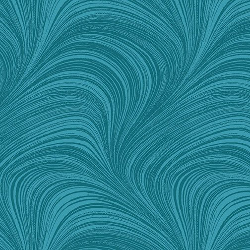 Benartex Wave Texture - Turquoise