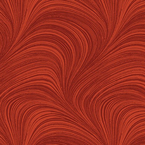 Benartex Wave Texture - Paprika