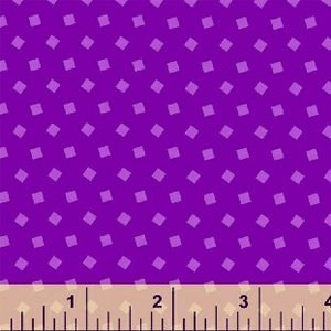 Sprinkle Tossed Squares in Purple from Windham Fabrics