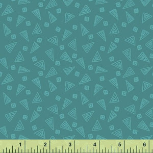Windham Fabrics - Fiesta Triangles in Lapis