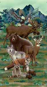 Woodland Wonders -Wildlife Panel - Studio e