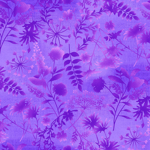 Woodland Wonders - Wildflower Toss in Purple - Studio e