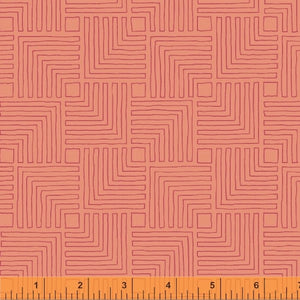 Windham Fabrics - Good Vibes Only - Coral with Pink