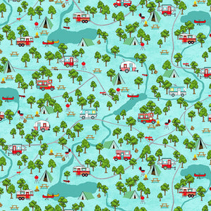 Roamin' Holiday Campsite Map - from Studio e