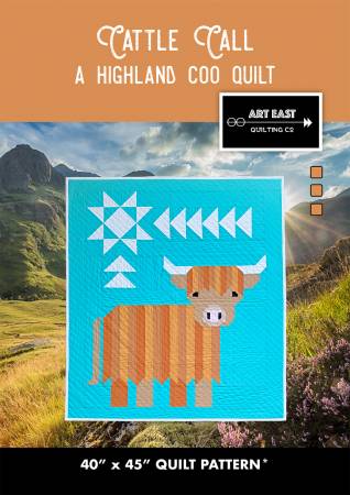 Cattle Call - A Highland Coo Quilt - Art East Quilting Co.