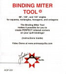 Binding Miter Tool - Jackie Robinson - Animas Quilts