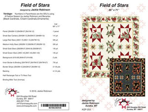 Field of Stars - Jackie Robinson - Animas Quilts