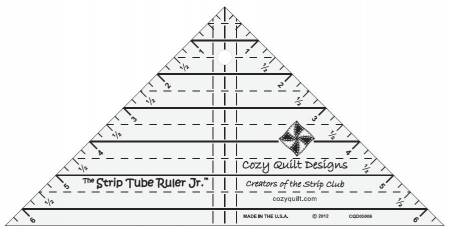 Strip Tube Junior Ruler - Cozy Quilt Designs