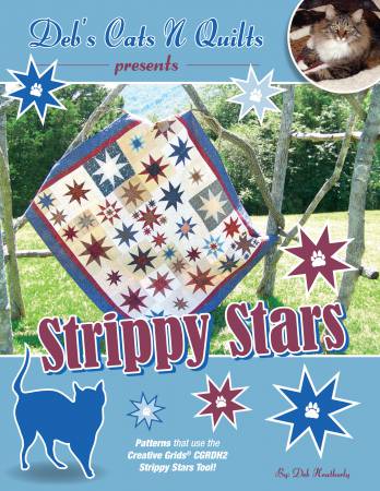 Strippy Stars - by Deb Heatherly