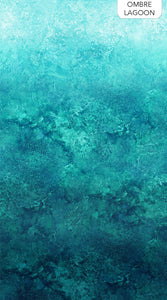 Stonehenge Ombre Lagoon - Northcott Fabrics