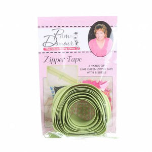 Lime 108 inch Reversible Coil Zipper - Decorating Diva