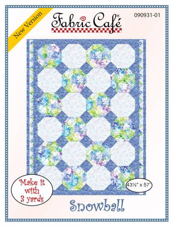 Snowball - Fabric Cafe – Quilting and Crafts by Mercer