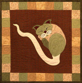 Sprouticat - Garden Patch Cats - Helene Knott - Story Quilts
