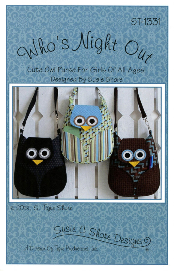 Who's Night Out, Susie C. Shore Designs