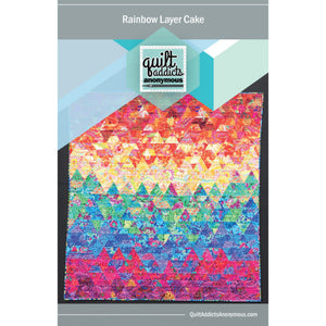 Rainbow Layer Cake - Quilt Addicts Anonymous